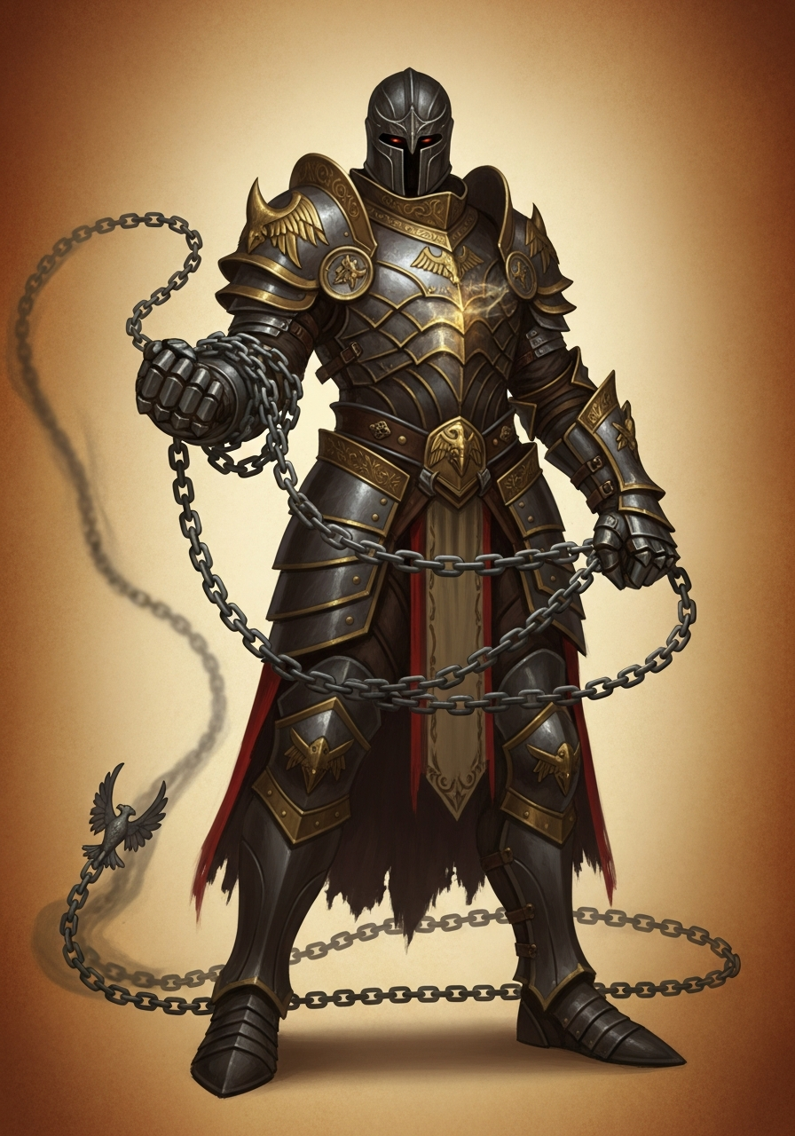Aurelian chain-master — portrait.