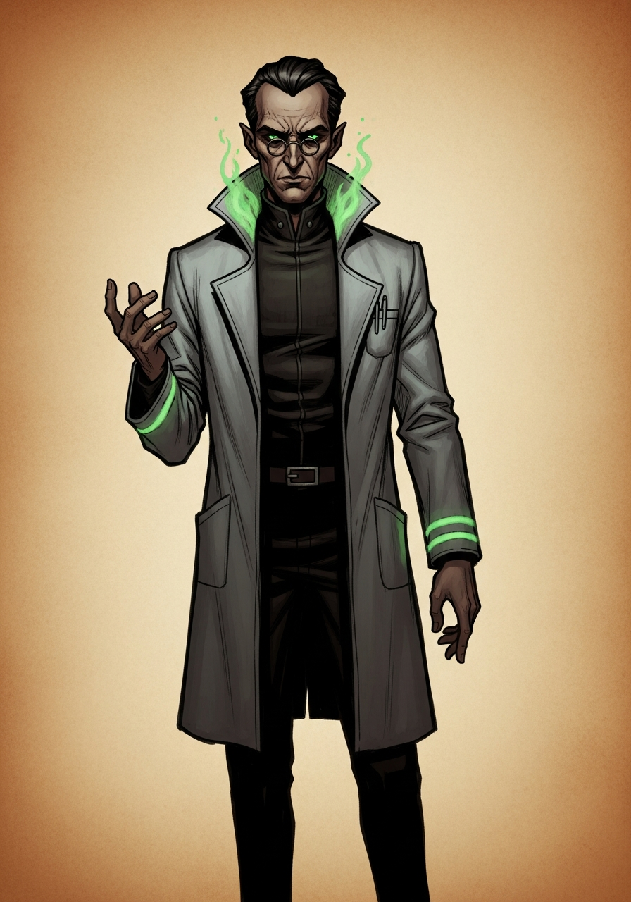 Dr Flem Josenge — portrait.