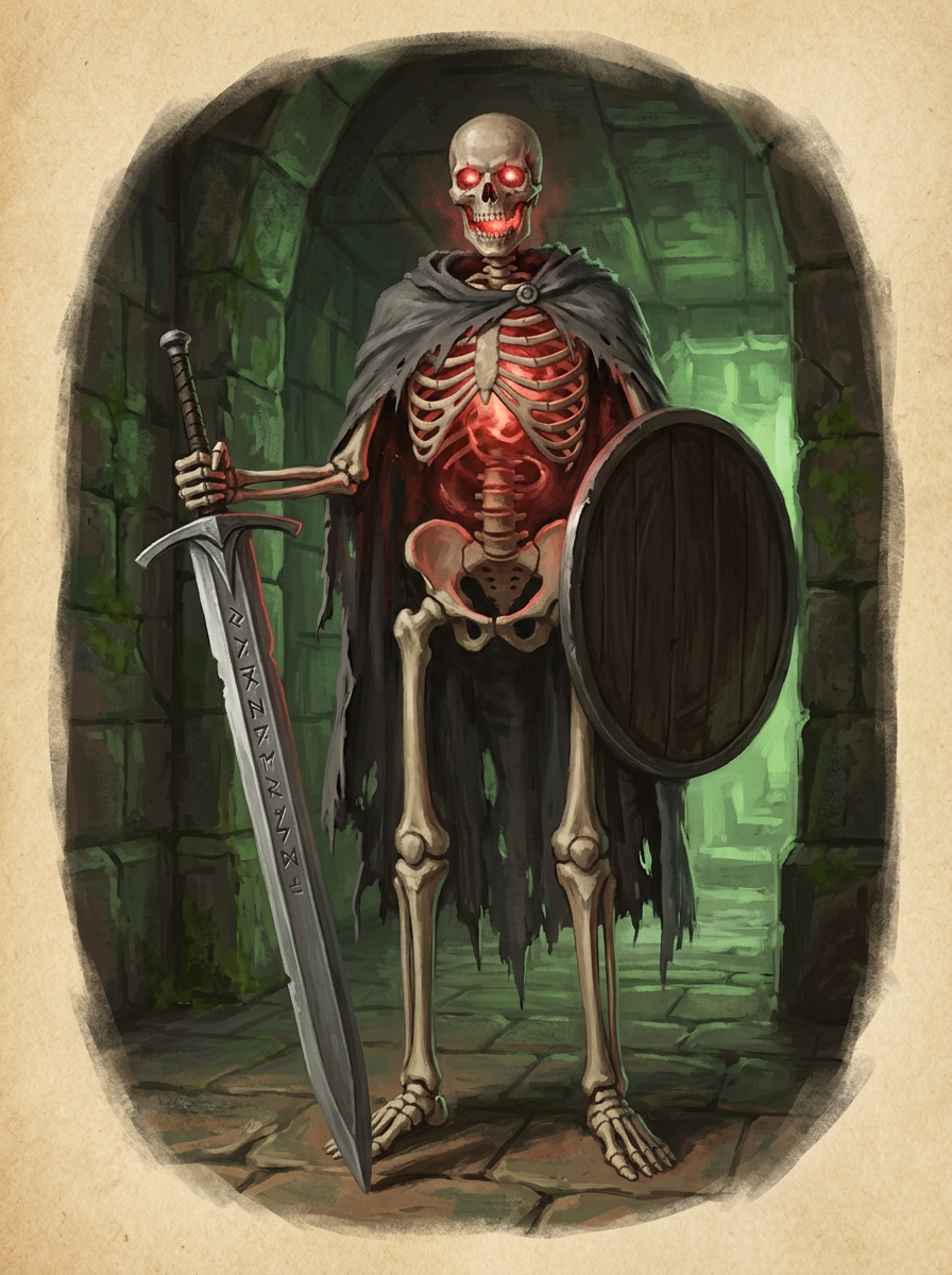 Portrait of The greatsword skeletons (Session 23).