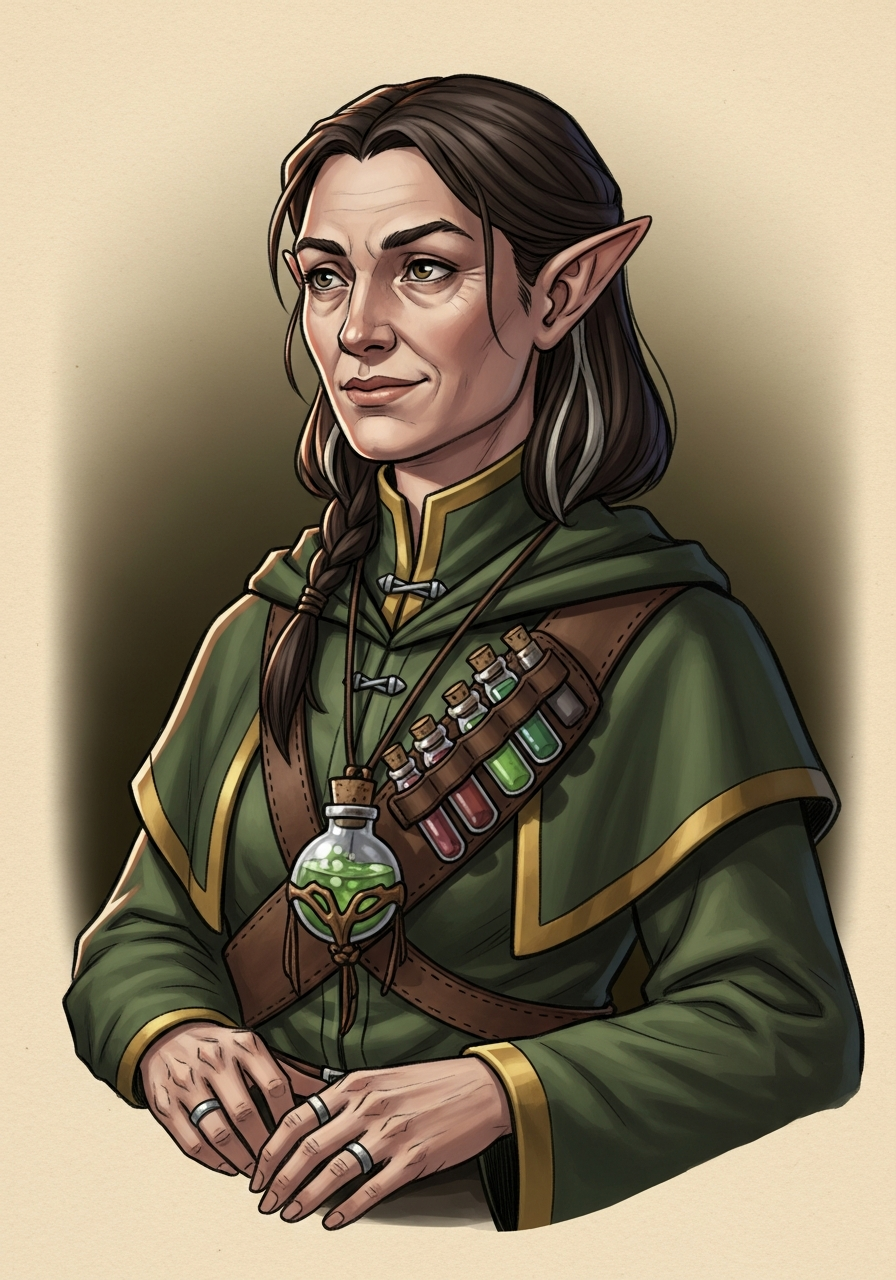 Gwen Homora — portrait.