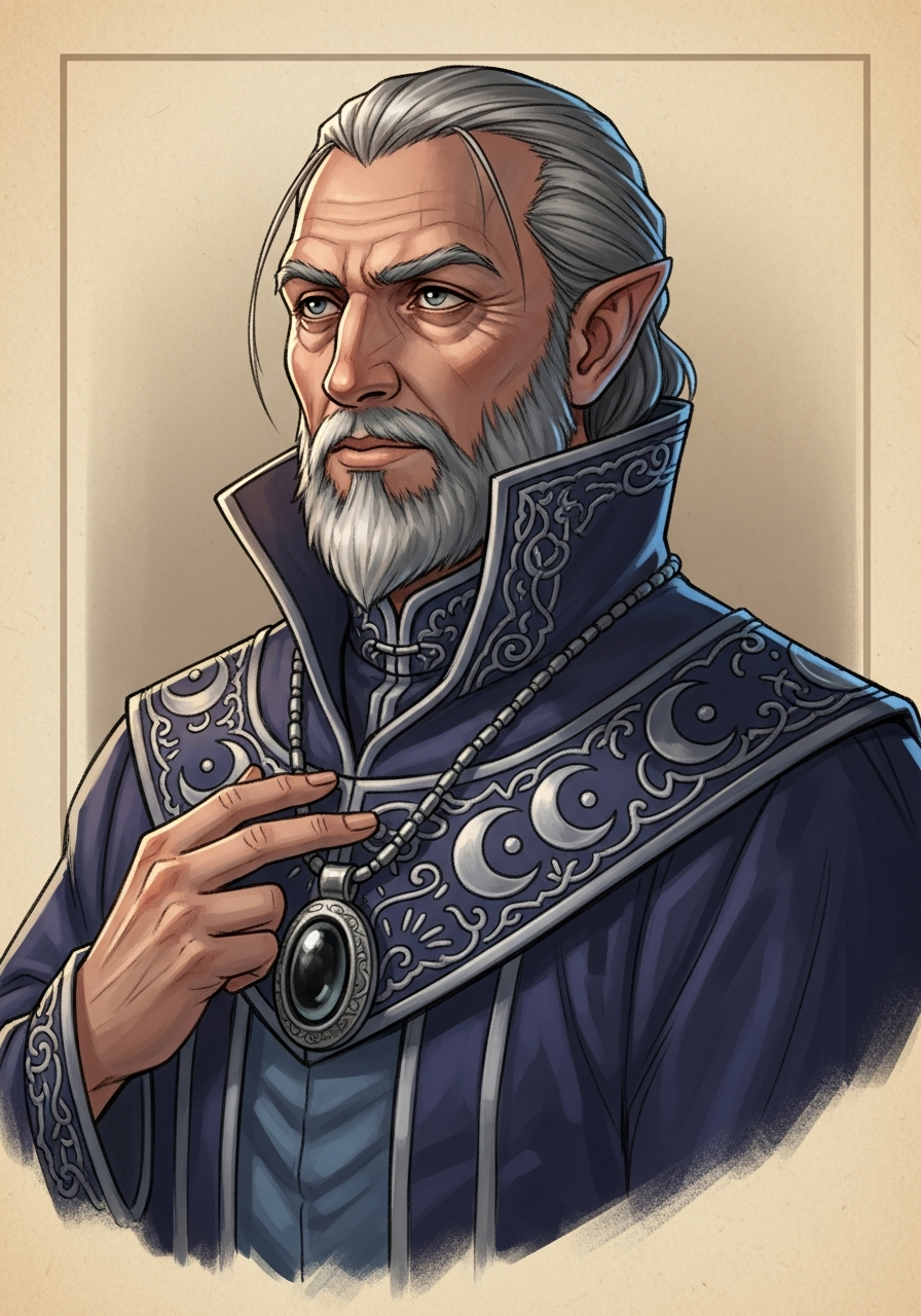 High Seer Orlun Marr — portrait.