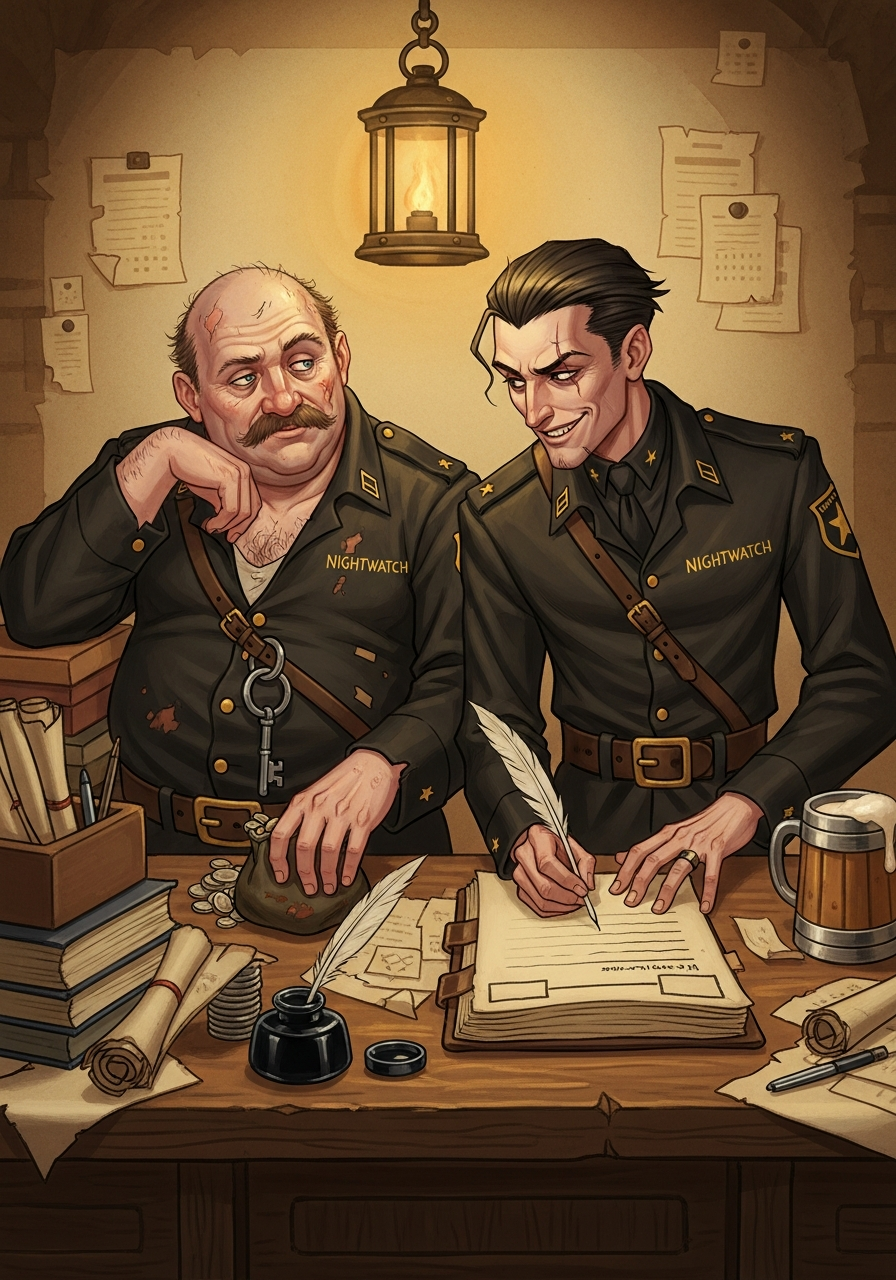 Jorin and Harak — portrait.