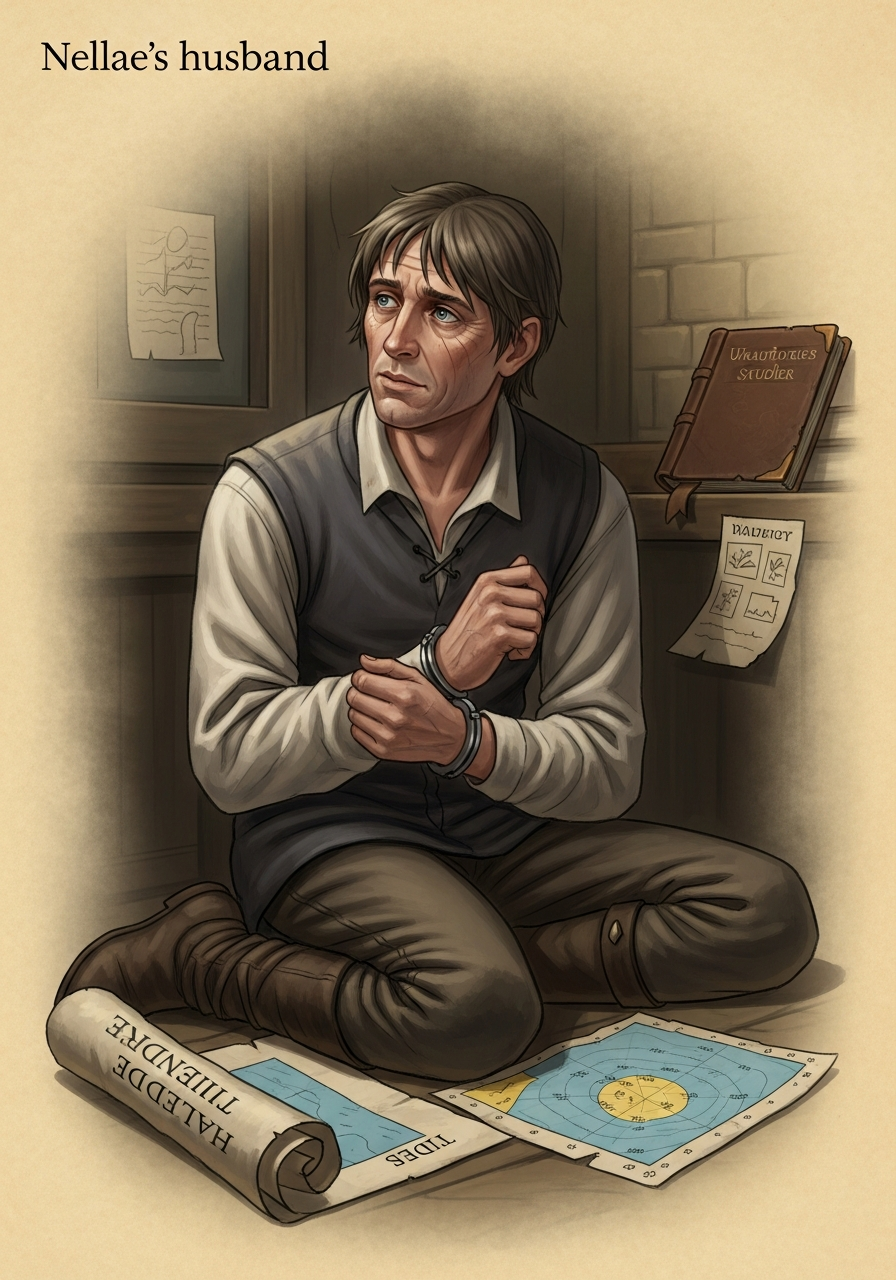 Nella's husband — portrait.