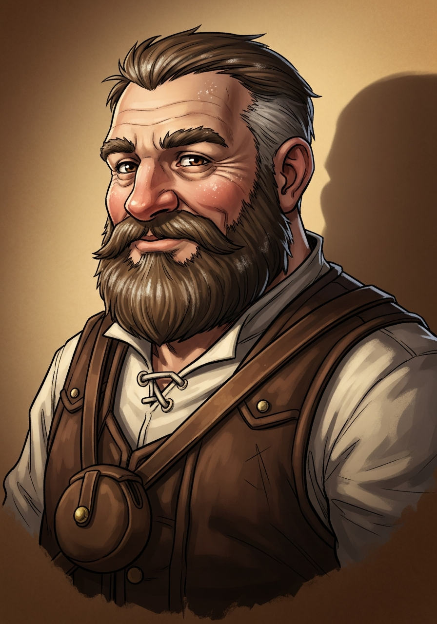Phil Flowerforge — portrait.