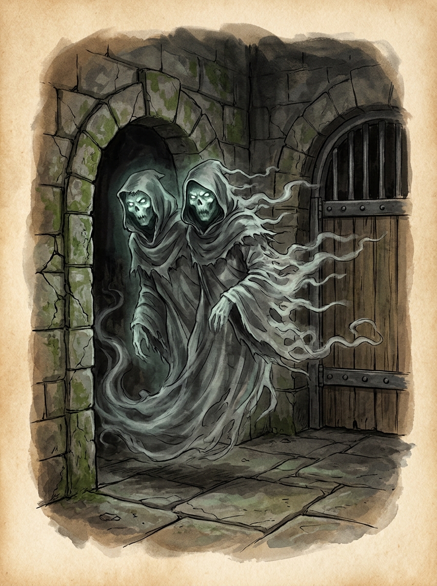 Portrait of The spectres (Session 23).