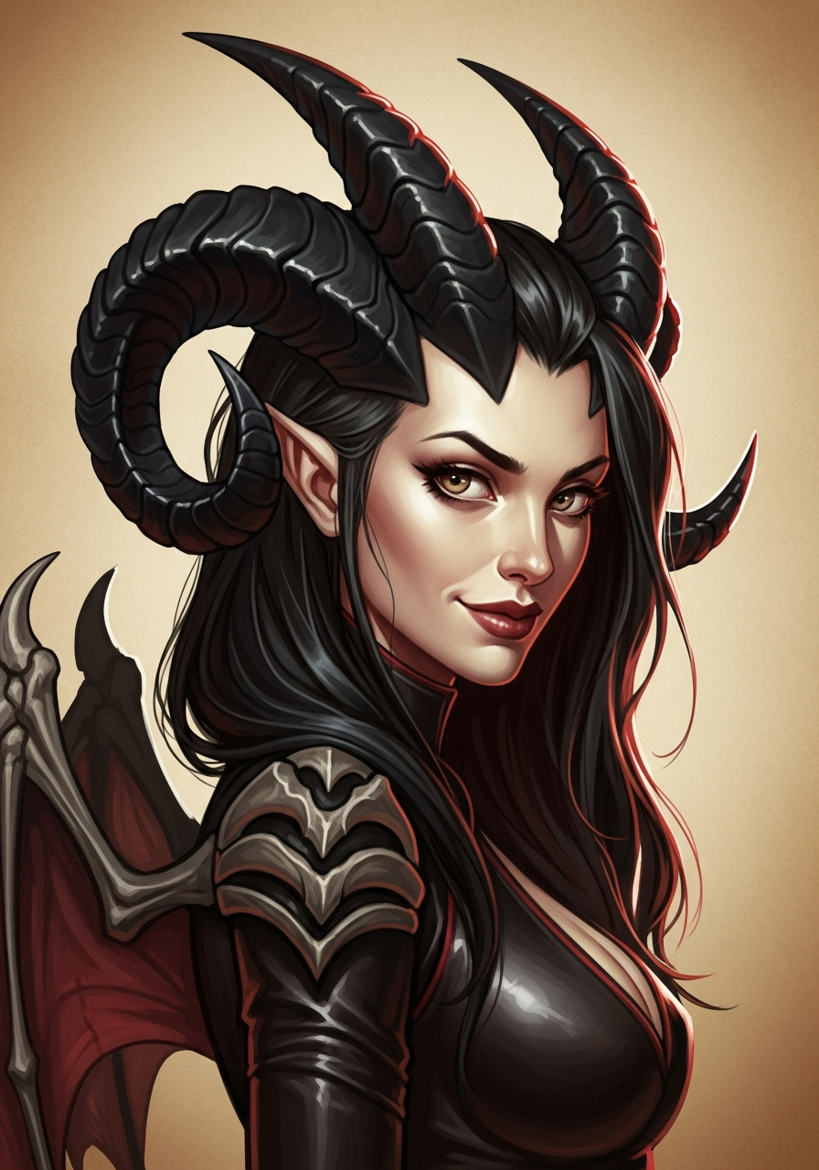 The Succubus — portrait.