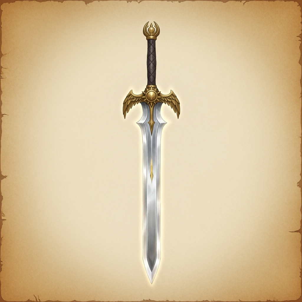 Aurelian Paladin's Greatsword — Greatsword (enchanted; slashing + radiant rider) portrait
