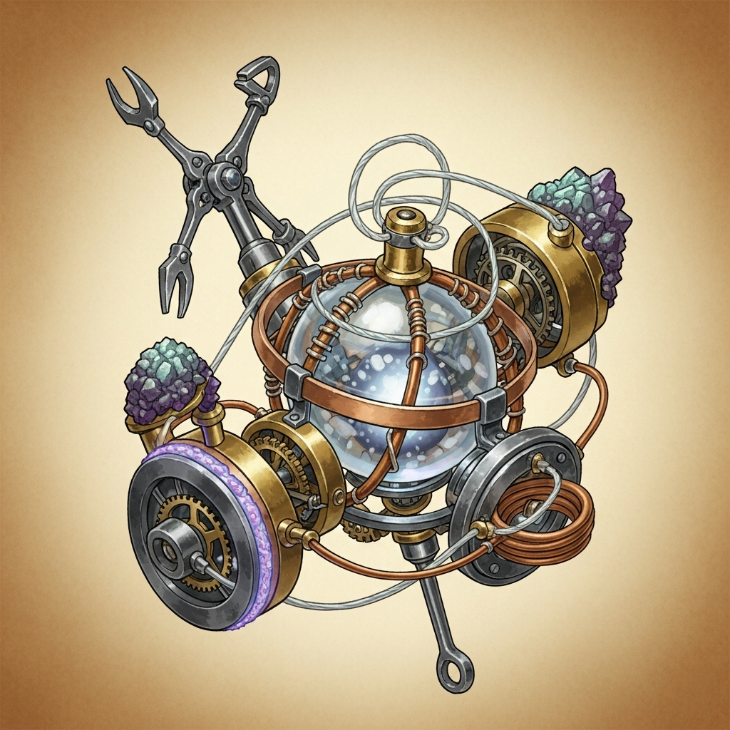 Mizzium Apparatus — Wondrous item, rare (per 5e Guildmasters' Guide to Ravnica) portrait