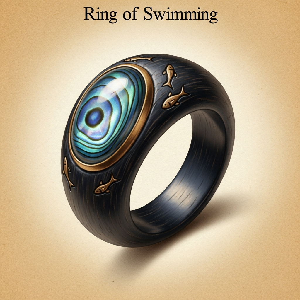 Ring of Swimming — Wondrous item, uncommon portrait