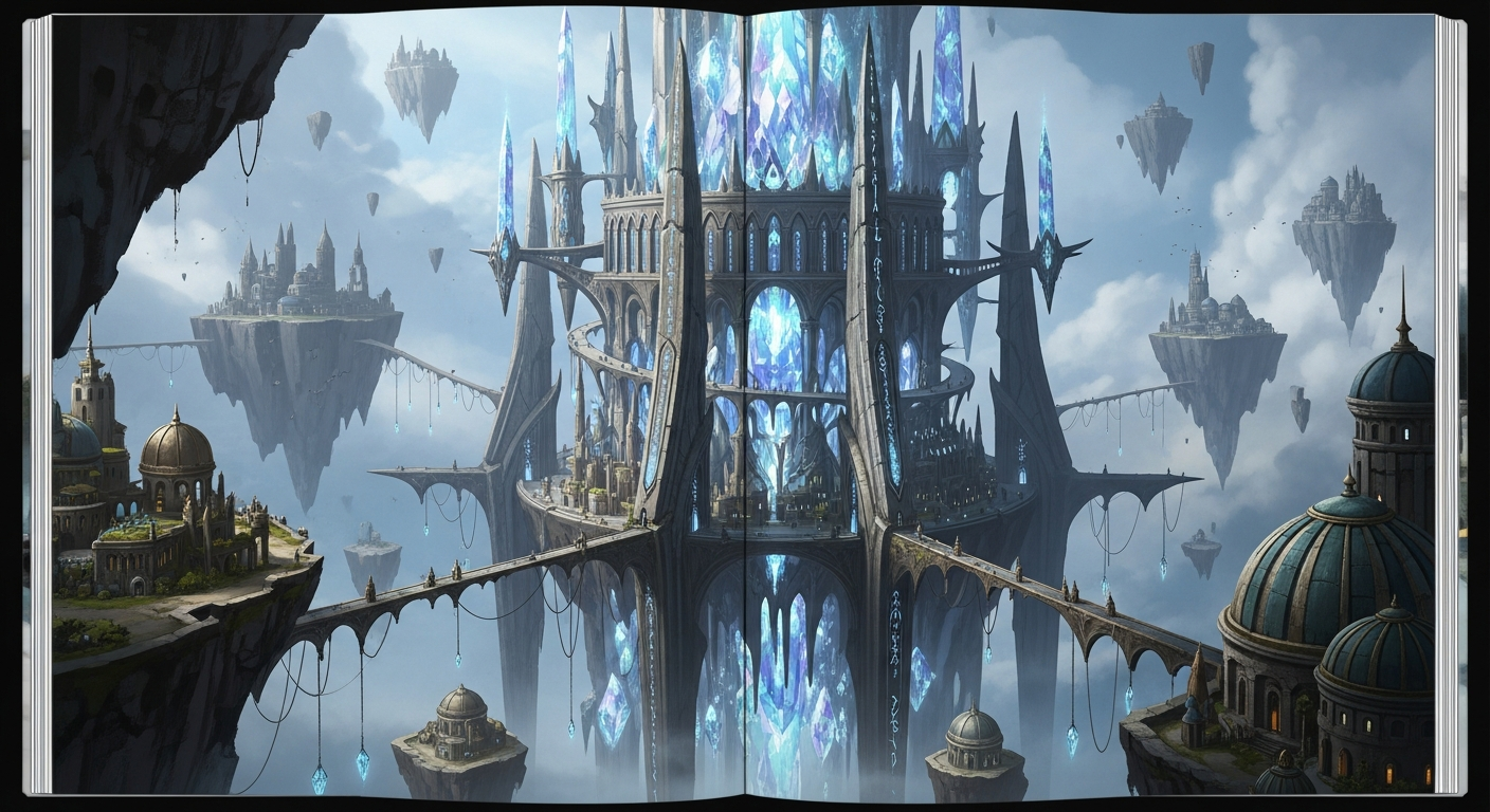 Grand Conflux Spire — portrait.